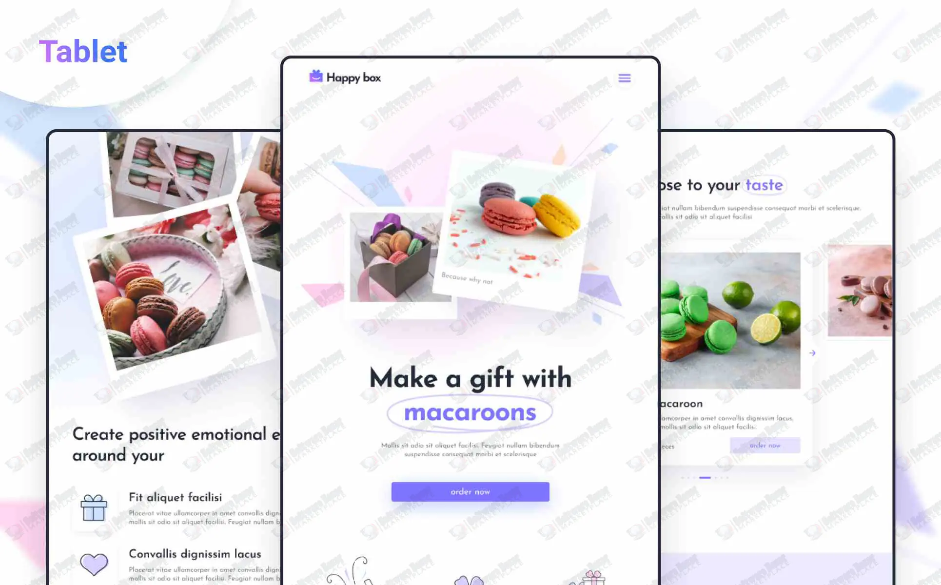 HappyBox — Multipurpose Colorful HTML5 CSS3 Landing Page