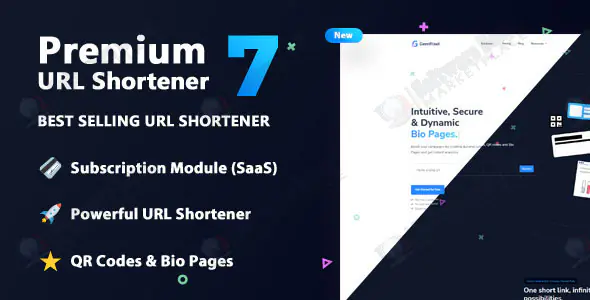 Premium URL Shortener - Link Shortener, Bio Pages & QR Codes