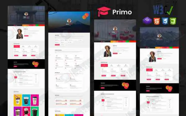 Profile | Personal Portfolio & Resume HTML5 Template Professional