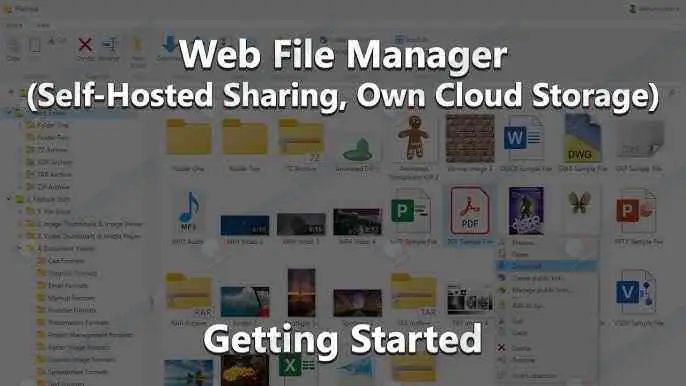 Self-Hosted File Manager and Cloud Storage